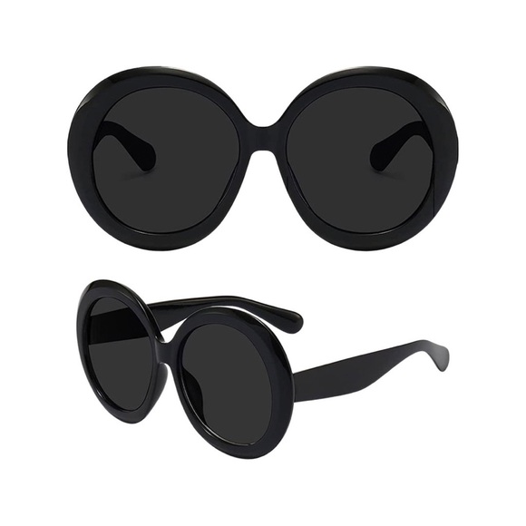 Accessories - "Jackie - O" Oversized Huge Round Sunglasses